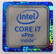 VATH Sticker Compatible with Intel Core i7 vPro Inside 18mm x 18mm [890]