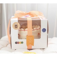 SG READY | 4 inch 6 inch and 8 inch white cake box with base