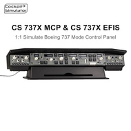 ORIGINAL Cockpit Simulator - CS 737X MCP & CS 737X EFIS Suite With Desktop Stand