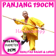TOYA ROTAN DIAMETER 2CM - Toya Rotan - Tongkat Rotan - Kayu Rotan - Kayu Penjalin - Toya Pencak Sila