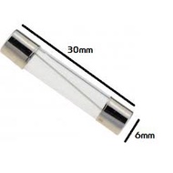 0.5/1/2/3/4/5/6/7/8/10/15/20/30Amp Fast Blow Glass Fuse 6x30mm (10pcs)