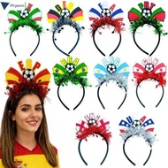 HCYEOU Football Event Headband, Flag Design National Team Flag Headband, Event Souvenir Soccer Fan H