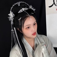 Chinese Ancient Silver Fairy Hair Accessories Set