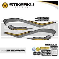 STRIPING YAMAHA MIO GEAR MOTORCYCLE STICKER/ MIO GEAR DECAL STOCK/ MIO GEAR STICKER/ MIO GEAR STICKE