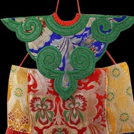 Tibetan Style Household Tara Buddha Clothing Shawl Shakyamuni Statue Cloak Boutique Handmade Satin S