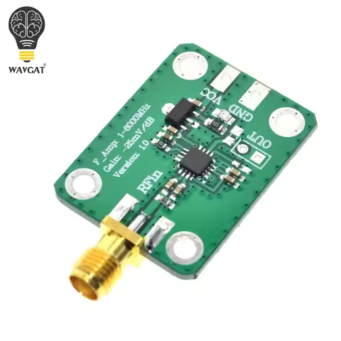 AEAK 1-8000MHz AD8318 RF Logarithmic Detector 70dB RSSI Measurement Power Meter