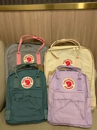 全新🌸 Fjällräven Kanken 16L classic 7L Mini Backpack 北極狐 多色可選