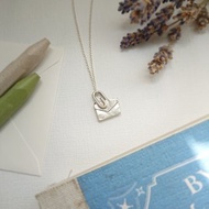 【限量絕版品】關於愛 -一封情書- 信封項鍊 鎖骨鍊 文創手作飾品