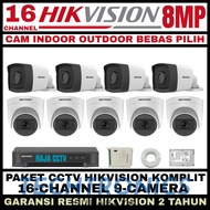 Techtronics | Hikvision 8MP 16 Channel CCTV Package 9 Cameras Ultra HD CCTV Camera