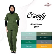 READY STOCK Women Scrub Suit (Shirt + Pants) - ALCHEMY APPAREL