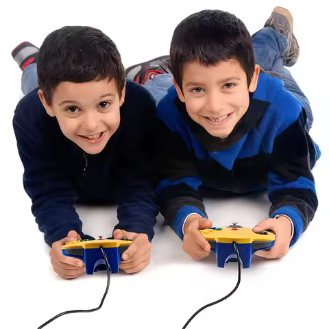 USB Wired Gamepad Classic N64 Style Joystick Controller for PC Windows Mac Computer