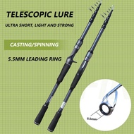 Mavllos BWG  M Telescopic Spinning Fishing Rod Lure 8-18g 1.8M/2.1M/2.4M/2.7M/3.0M Portable Travel T