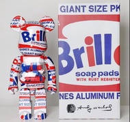 巜 MEDICOM TOY BE@RBRICK ANDY WARHOL “Brillo” 2022  1000% 》