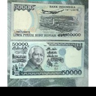 50000 Soeharto Ngurah rai TaV Garansi Asli