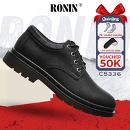 RONIN CS336 Premium Men's Leather Shoes Made of Microfiber and Molded Rubber Sole Increases Height b