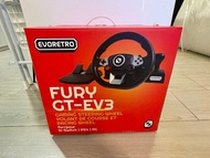 EVORETRO Gaming Steering Wheel (遊戲方向盤)- Compatible with PC/Nintendo Switch/PS4