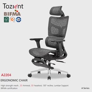 TOZIENT Ergonomic Chair【A2204】3D Handrail and 4D Headrest Computer Gaming Chair with Lumbar Support 