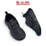 BUM Equipment Kasut Kanak-kanak Kasut Hitam Sekolah Unisex Kid's Black Shoes CS817 Black School Shoe