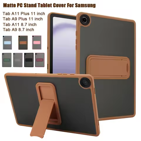 For Samsung Galaxy Tab A11+ A9+ A11 A9 Plus 11 inch Case Matte PC Stand Tablet Cover For Samsung Gal