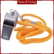 AOTO Camping Survival Emergency Lifesaving Whistle with Lanyard Set Sports Whistle Basketball Sports Training Referee Wh