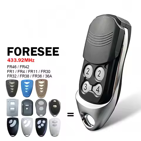 For FORESEE Remote Control FR36 FR36B FR36A FR30 FR32 FR38 FR42 FR46 FR1 FR4 FR11 Garage Door Remote