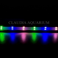 Lampu LED Celup Lampu Aquarium Aquascape SAKKAI PRO T4 60 cm Submersible Lamp 2 Baris Biru Putih Mer