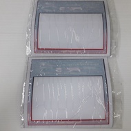 (R3 WORD) Pvc Copy Laminate Transparent Film Car Road Tax Sticker