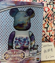 現貨 全新 Bearbrick MY FIRST BABY BE@RBRICK B@BY MARBLE Ver. 100％ & 400％ 雲石