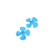 louislifesuperlr 2pcs 80mm Four-de Propeller des Car Model Airplane Fan DIY Accessories CCD