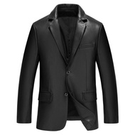 JAKET KULIT DOMBA ASLI UNTUK PRIA KARIR MODEL JAS FORMAL / 100% BAHAN KULIT ORI JF506