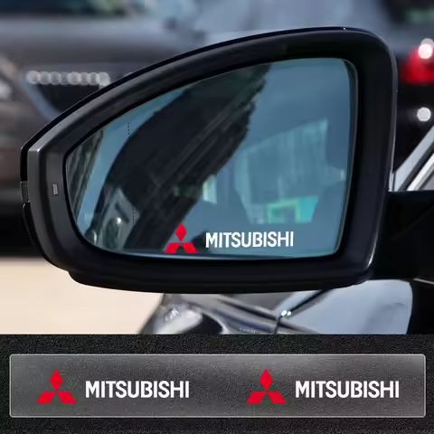 Car Accessory Rearview Mirror Decoration Sticker Body Decal For Mitsubishi Montero V20 V80 Ex Evo 12
