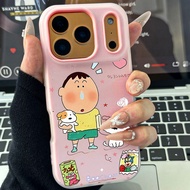 Shinchan Cute Cartoon Casing Realme C100x C100 4G Note 80 C85 Pro 60X C75X C71 C75 Casing