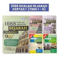 1088 SOALAN OBJEKTIF SEJARAH KERTAS 1 TINGKATAN  1 2 3 4 5 UPSA UASA SPM