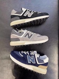 New balance 574 男鞋 黑/灰/海軍藍