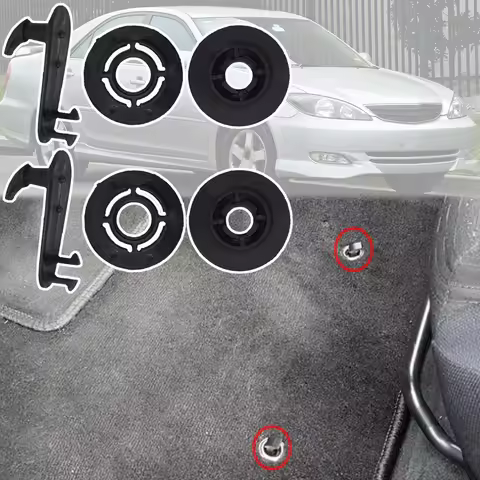 2Kit For Toyota Camry XV30 XV40 Daihatsu Altis 2002 - 2011 Highlander XU20 XU40 Kluger Floor Mat Cli