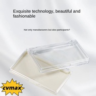 CYMX Eyelash Storage Box,  Plastic False Lashes Show Box, Square Shape Storage Box