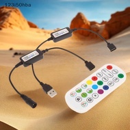 HBA 1 Set Colorful RGB LED Strip Light Connector For DC USB App Control 5V-24V Mini Bluetooth Bar PH