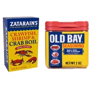 OLD BAY Seasoning & Zatarain's Crawfish, Shrimp & Crab Boil