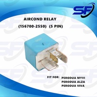 PERODUA MYVI ALZA VIVA AIRCOND RELAY (5 PIN) (156700-2550)
