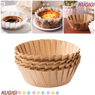 KUGIGI Baking Papers, 4/6/8inch Nonstick Cake Pan Liner, Durable Oilproof Foldless Disposable Cupcak