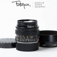 || Leica Summilux-M 50mm F1.4 - Black / v2 / E43 with lens hood ||