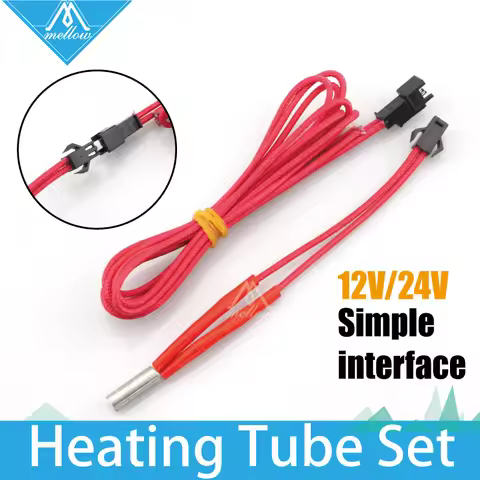 3D Printer Makerb/Reprap/Mendel Heating Tube Reprap 12V/24V 40W Simple replace Ceramic Cartridge Hea