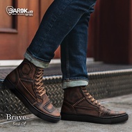 Sneakers Rider Brave Sepatu Kulit BAROK.ID