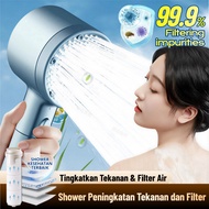 TSONG 002-A Shower Filter 3 IN 1 hand shower package complete SET Premium Shower Head Bathroom Showe