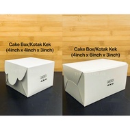 【FAST DELIVERY】🔥(10PCS) Pepper Box Cake Box Kotak Kek 4X4 4X6