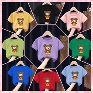 Hot2024 Children's T-Shirt Printed With BABY Tree Pattern THREE Cute (Cotton) 744