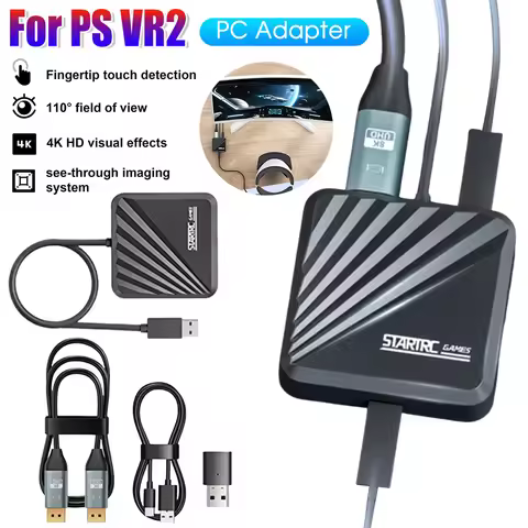 2025 New For PS VR2 PC Adapter Accessories Computer Adaptor For PS5 Console For Windows PC Converter