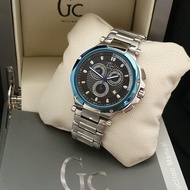 Jam Pria Merek Guess Collection GC31000G Stainless Fullset 4.5cm
