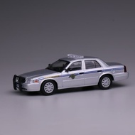 596 1/64 Ford Victoria Police Car Muscle Car Vintage Alloy Model Car Display Piece Collectible Toy R
