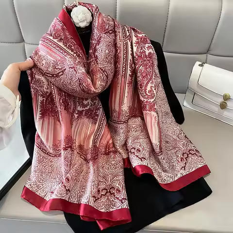 Luxury Brand Shawl Bohemian Style Cashew Print Scarf Shawl Hijab Scarf Female Foulard Soft Turban He